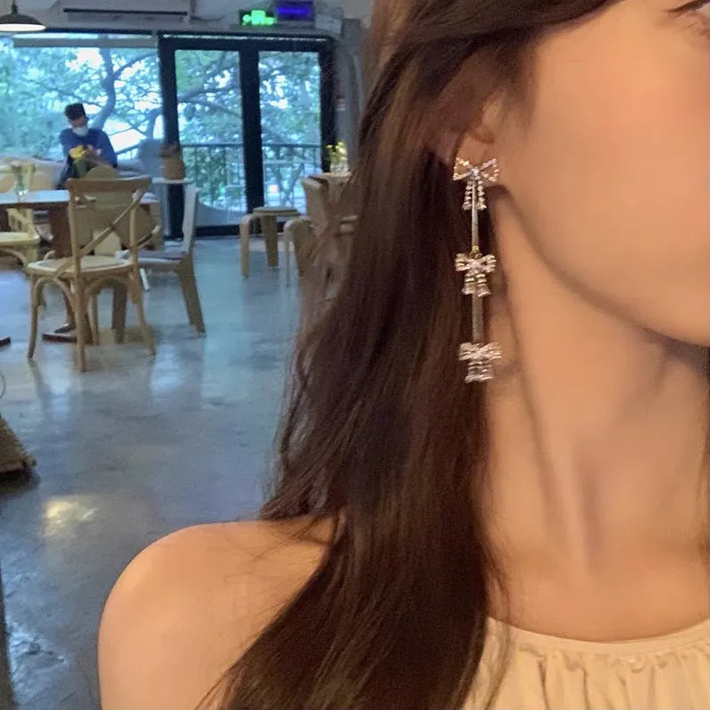 New Sweet Bow Earrings Delicate Earrings