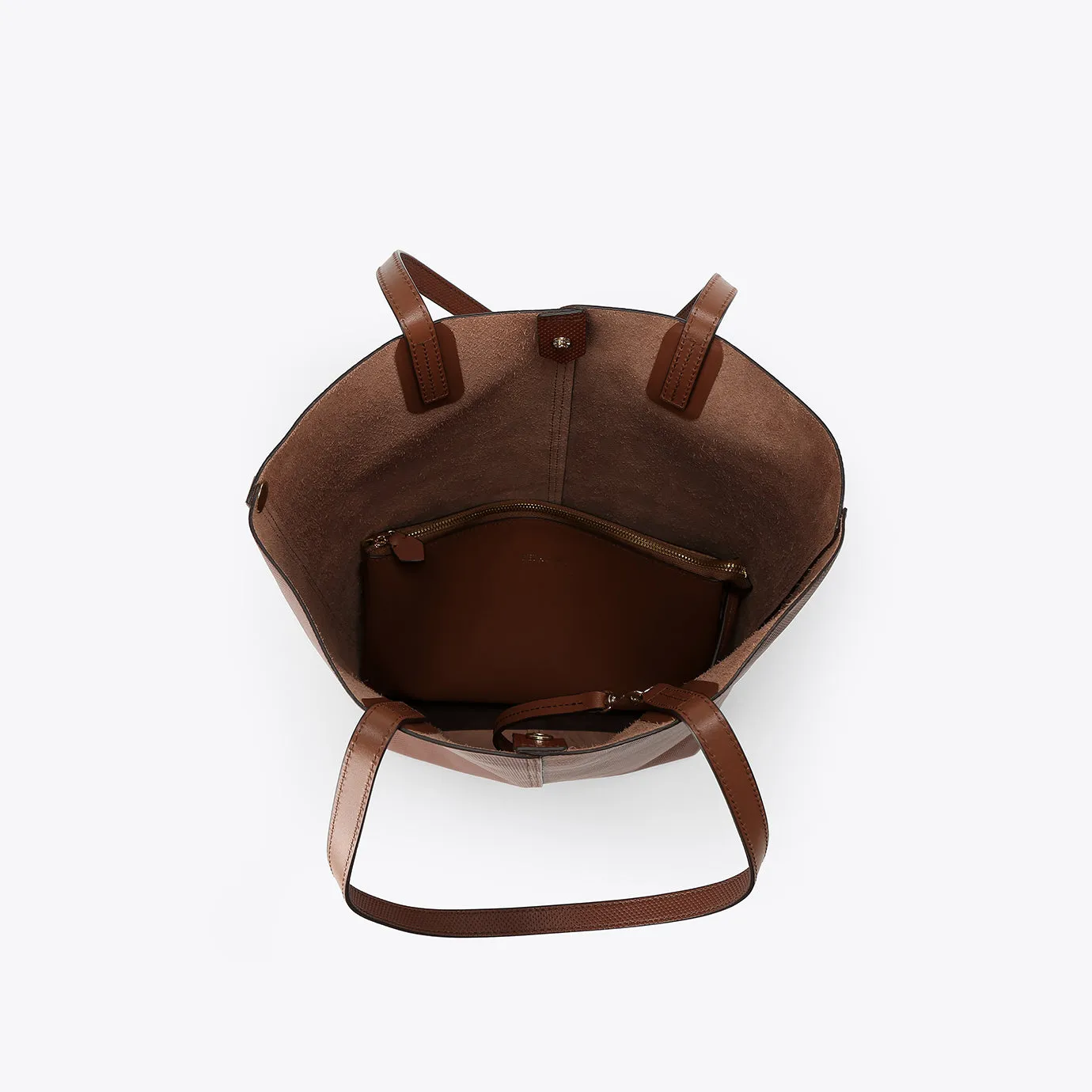 Nudist Tote Rectangulaire - Écorce de Coco