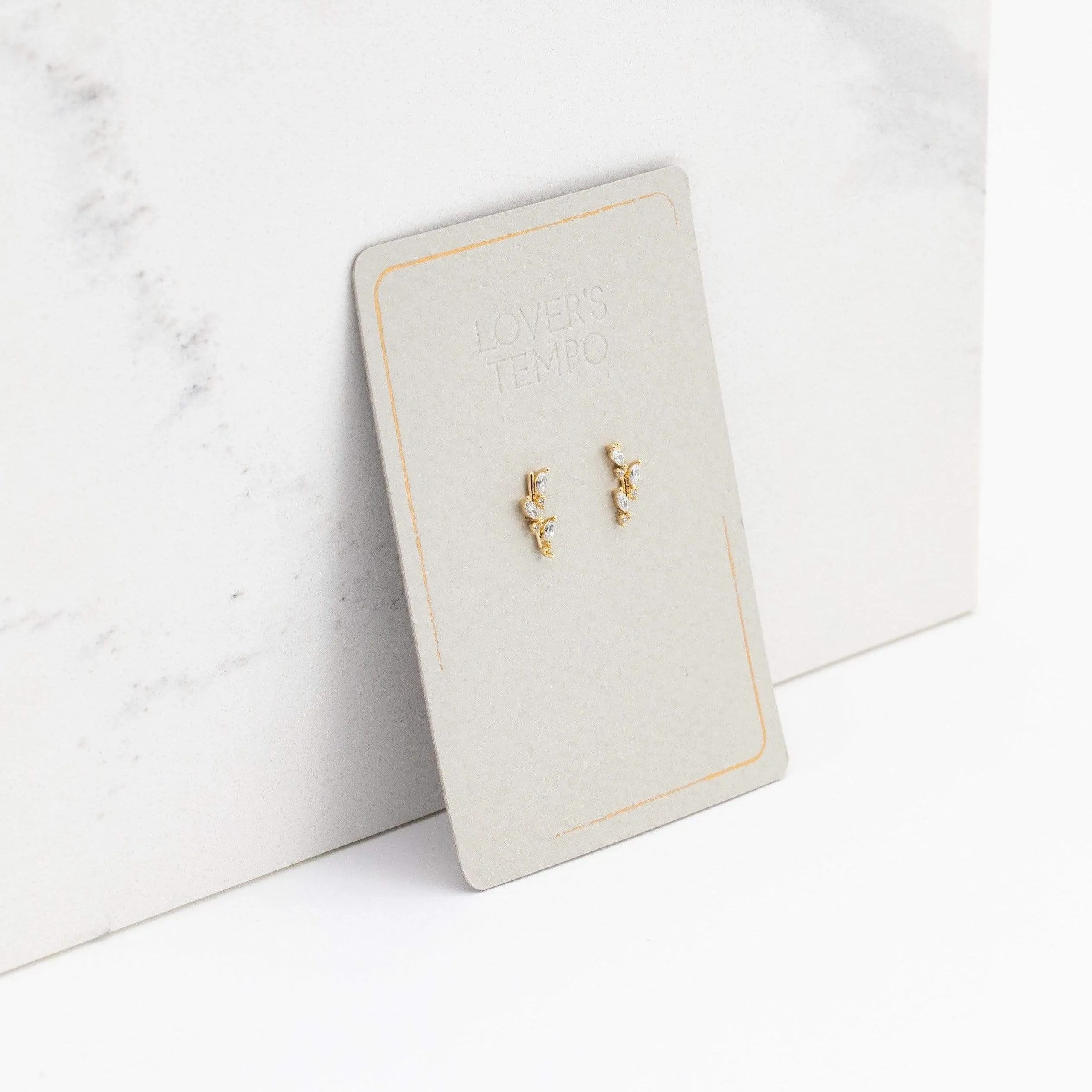 Olive Climber Earrings