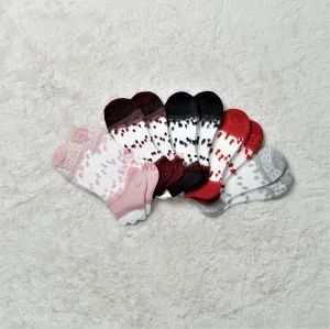 Pack of 3 Girls Transparent Anklet Net Socks SK (0001)