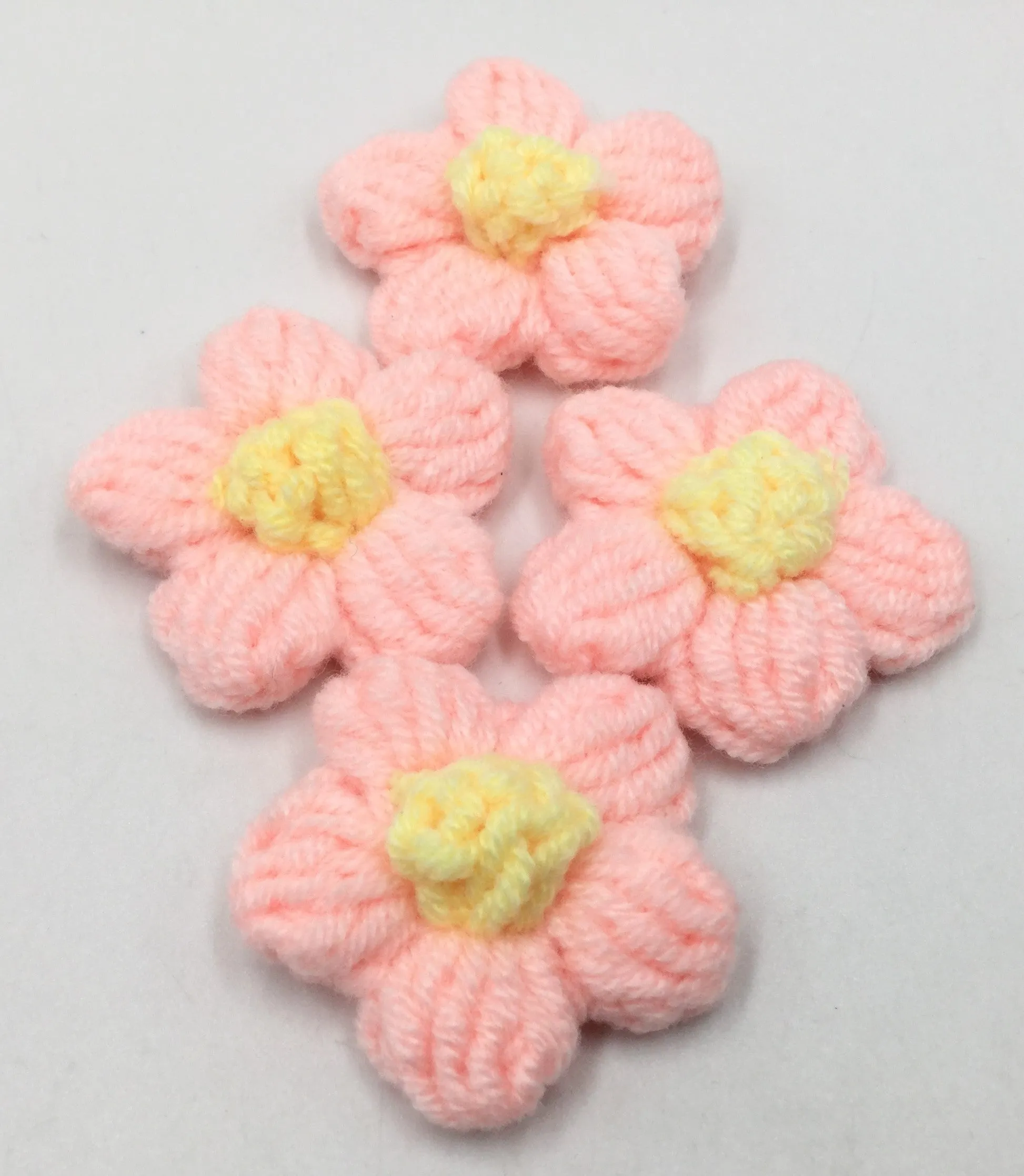 Pink Soft Flower Shape Patches