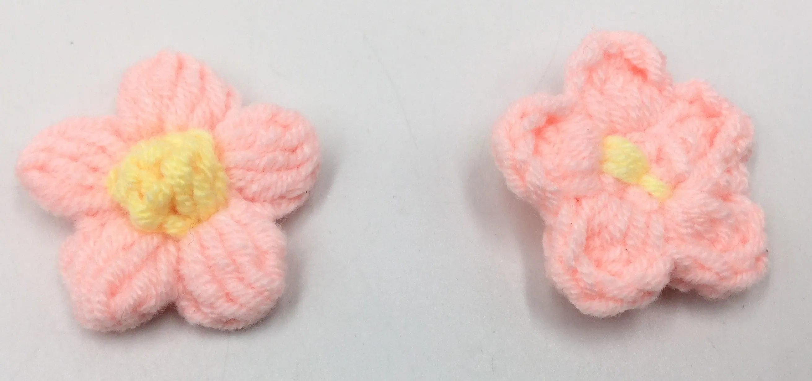 Pink Soft Flower Shape Patches