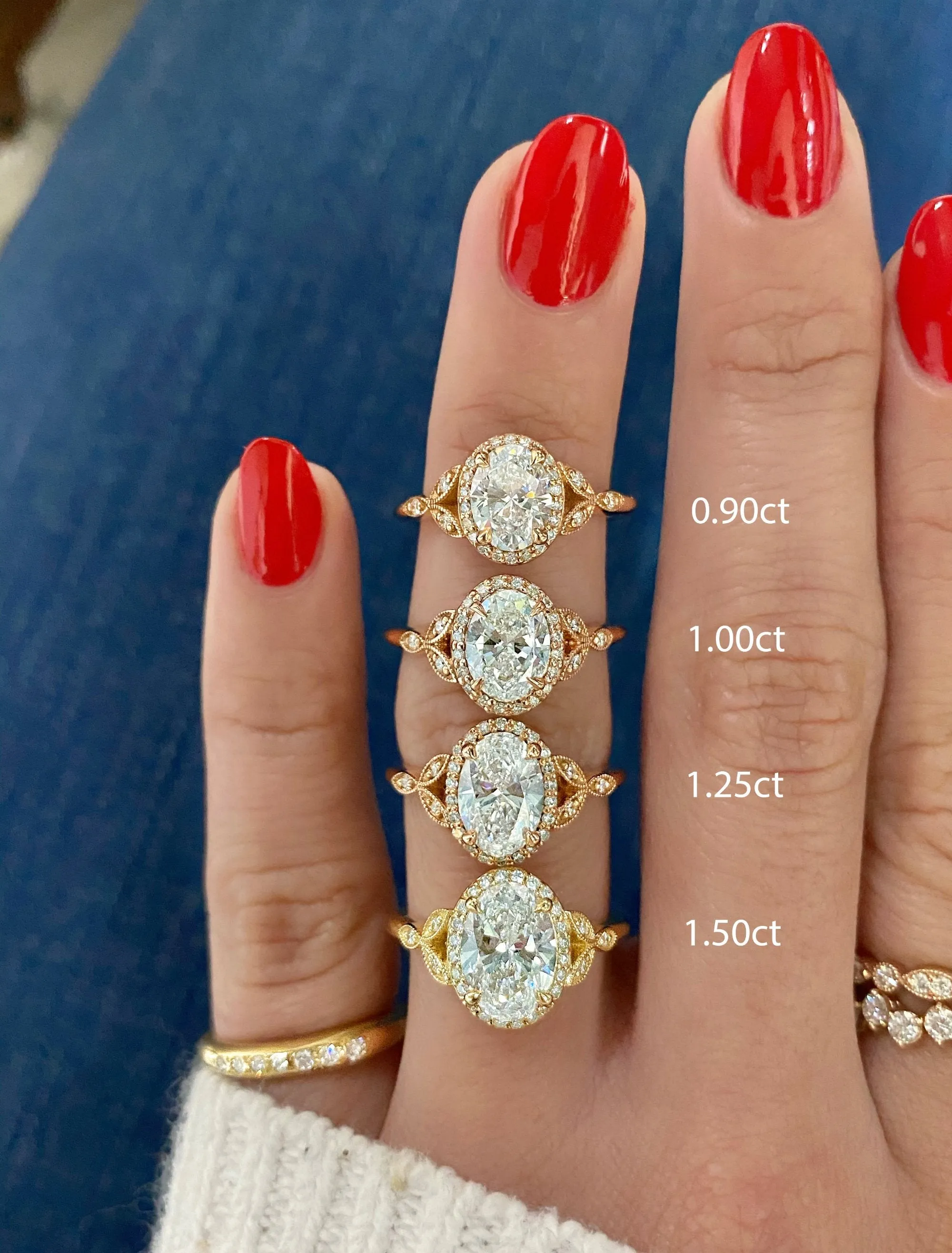 Rachael   Lusia Ring Set