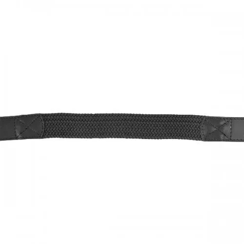 RALPH - Mens Black Genuine Leather BIG SIZE Flexi-Belt