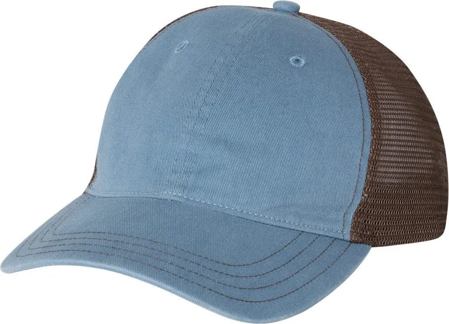 Richardson 111 Garment Washed Snapback Trucker Hat Relaxed Unstructured Cap