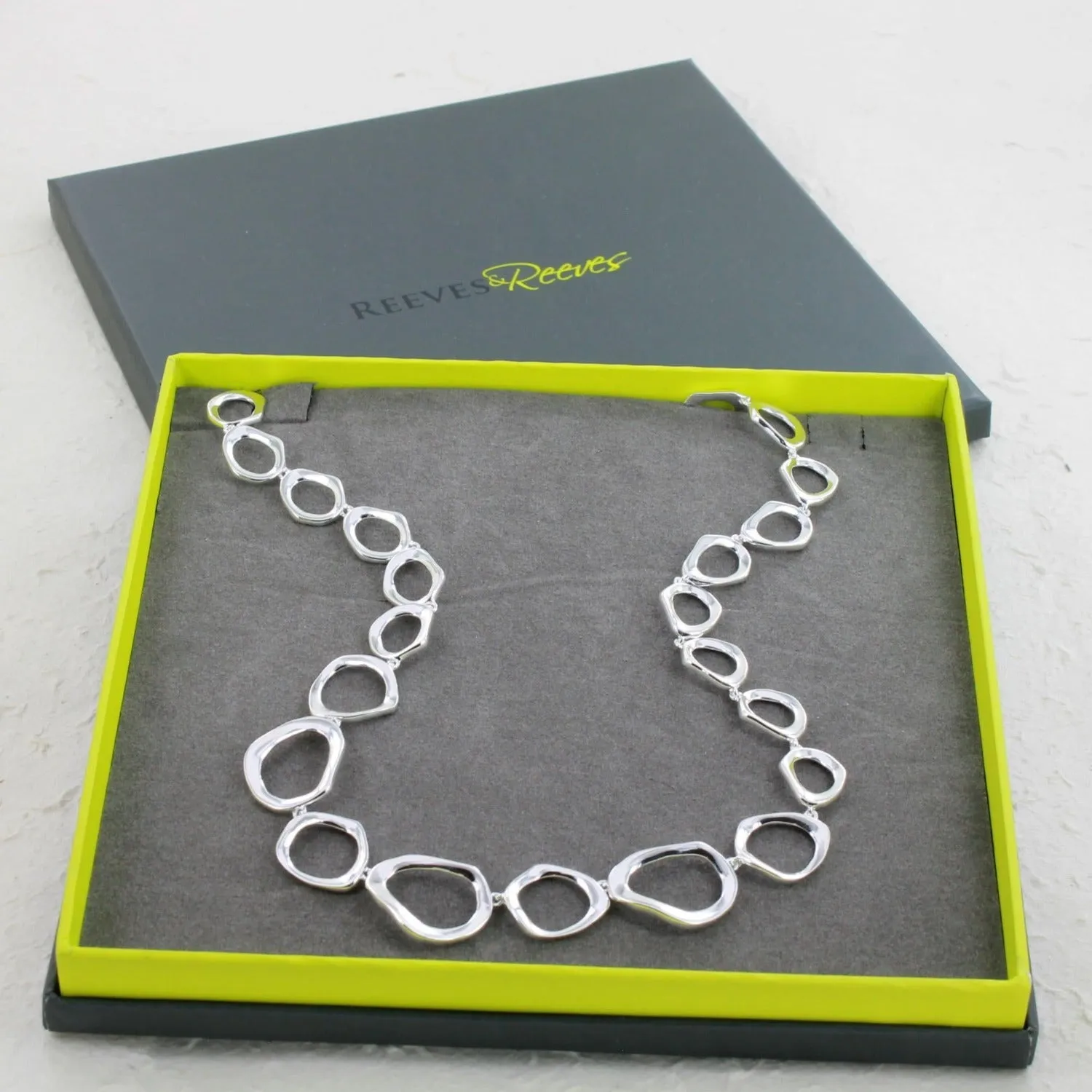 Ringlets Sterling Silver Necklace