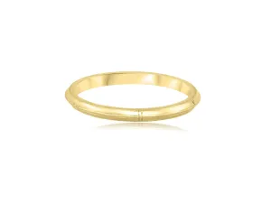 Rose Milgrain Gold Band