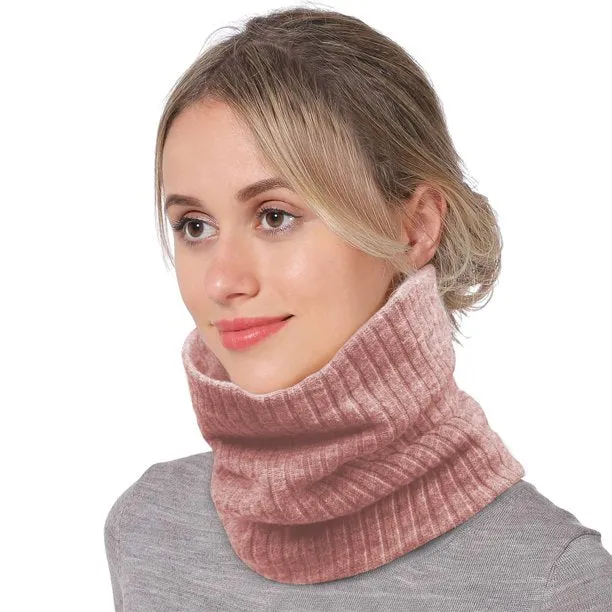 Scarves for Women and Men Double-Layer Neck Gaiter Knitted Winter Neck Warmer for Gaiter Mask Thick Windproof Scarves