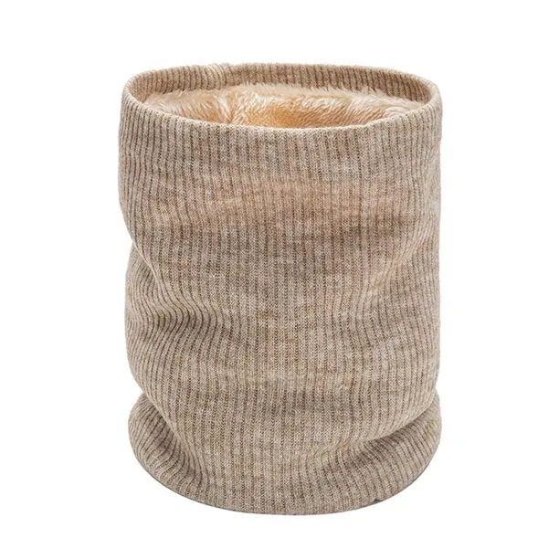 Scarves for Women and Men Double-Layer Neck Gaiter Knitted Winter Neck Warmer for Gaiter Mask Thick Windproof Scarves