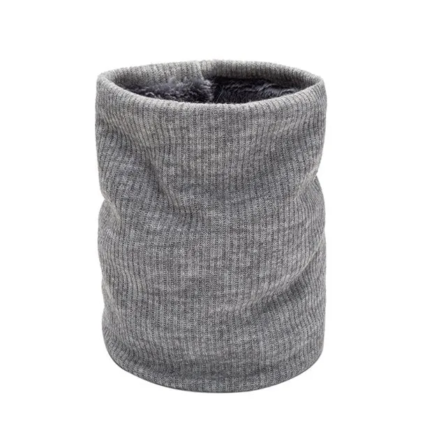 Scarves for Women and Men Double-Layer Neck Gaiter Knitted Winter Neck Warmer for Gaiter Mask Thick Windproof Scarves