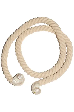 Seashell Rope Belt