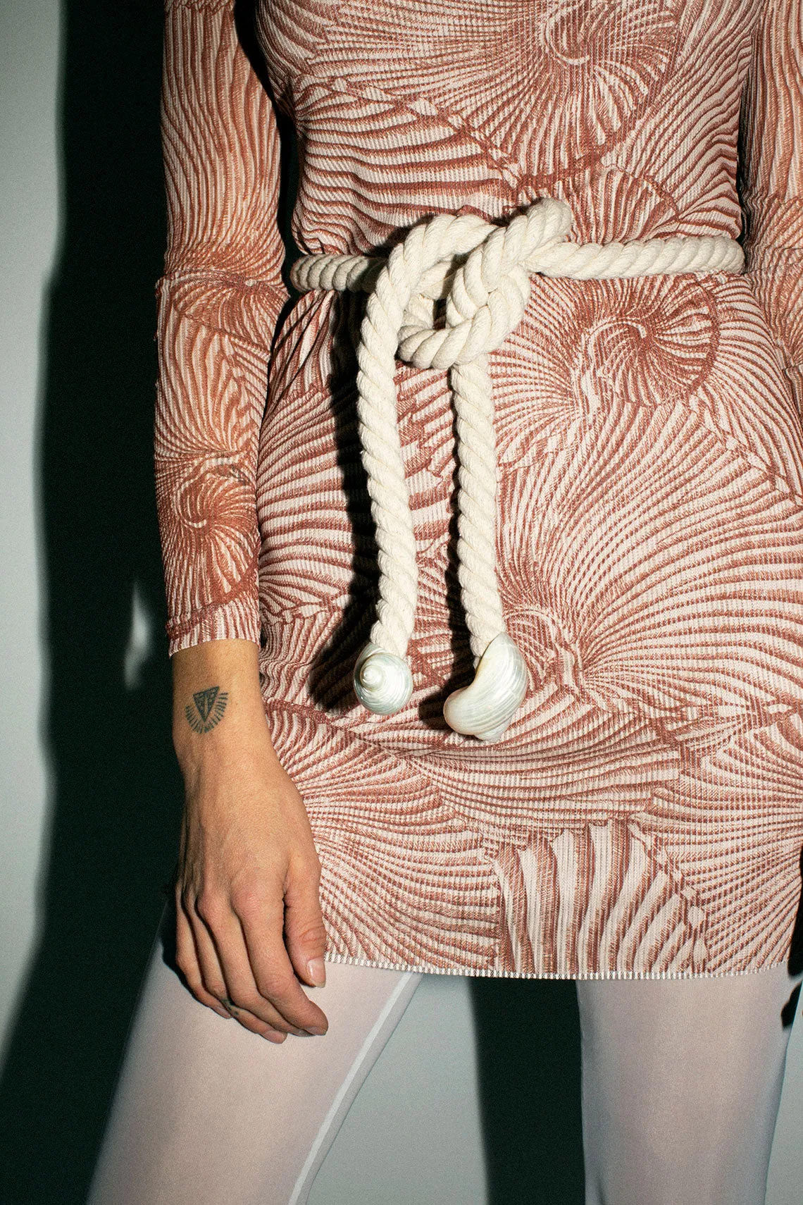 Seashell Rope Belt