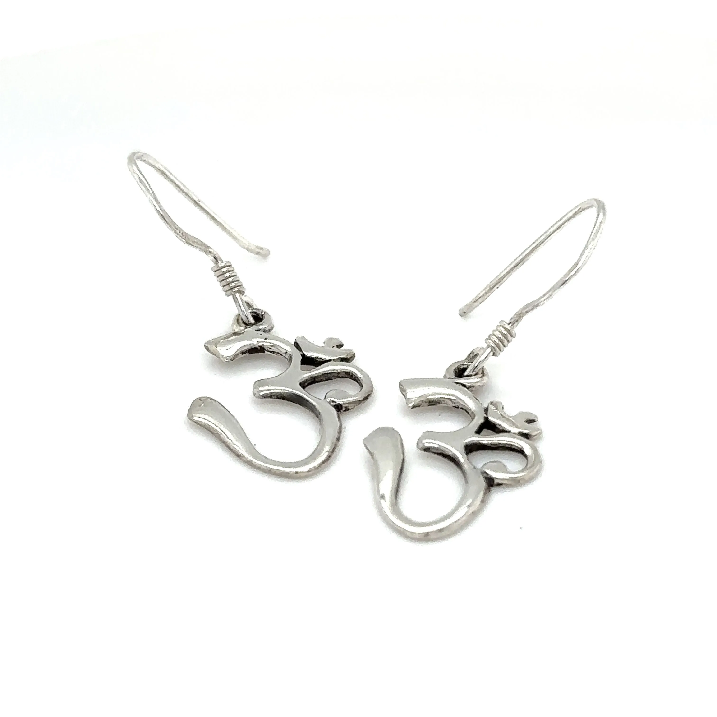 Simple Om Earrings