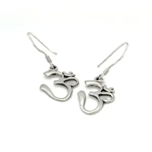 Simple Om Earrings