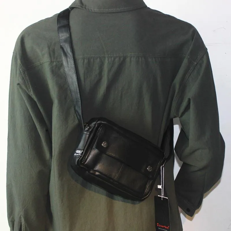 Soft Leather Messenger Bag