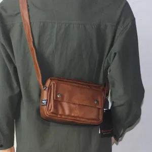 Soft Leather Messenger Bag