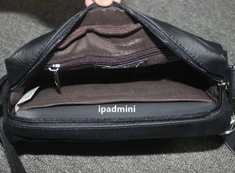 Soft Leather Messenger Bag