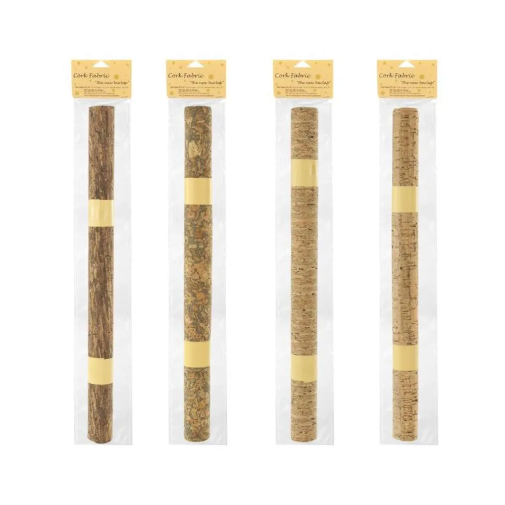 Soft Patterned Cork Fabric