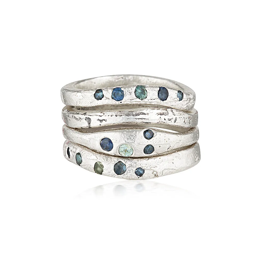 Spring Tidal Ring - Silver
