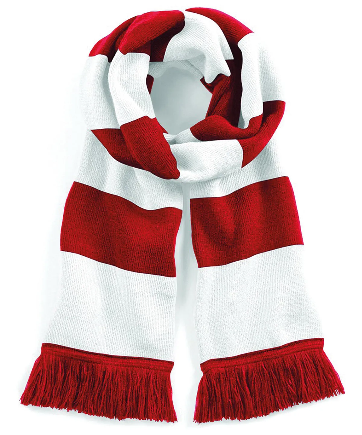 Stadium scarf | Classic Red/White