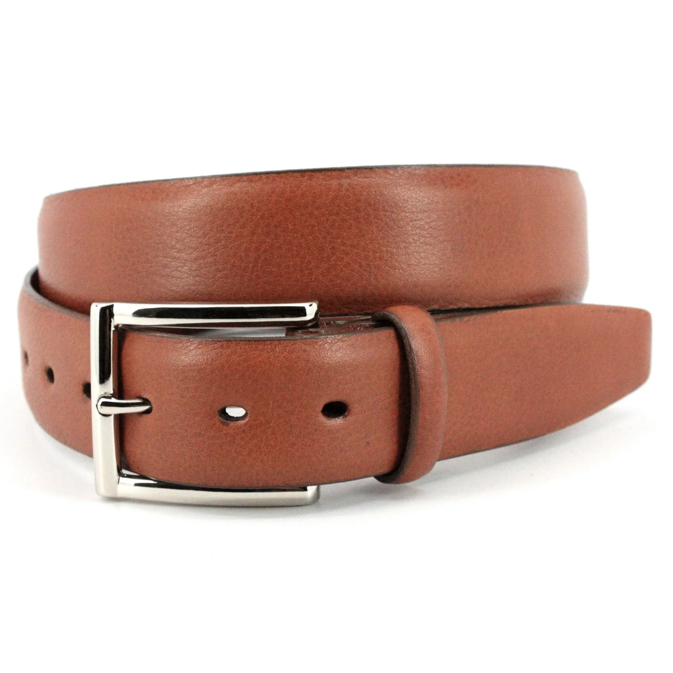 Torino Italian Glazed Milled Calfskin Belt