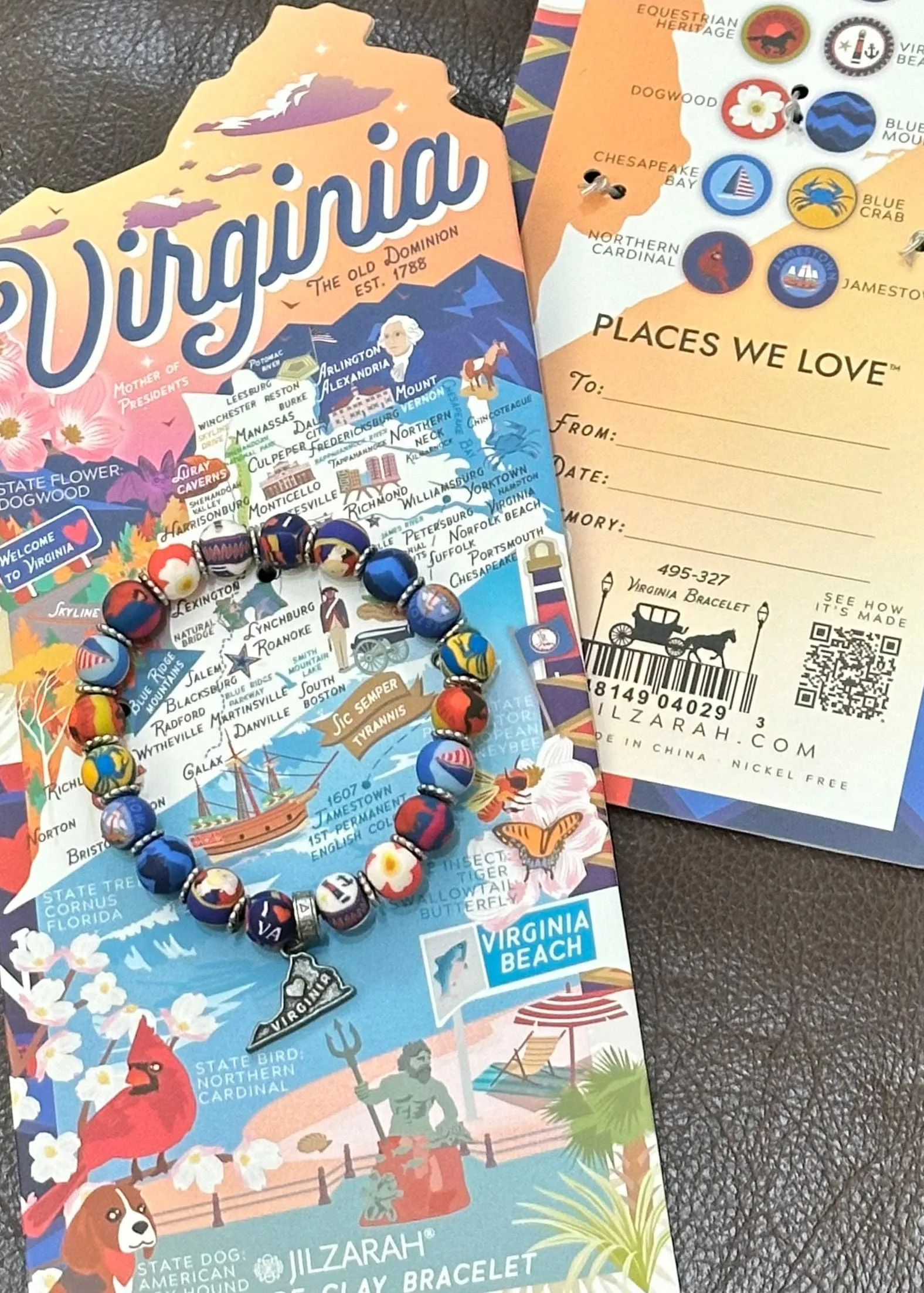 Virginia Places We Love Bracelet