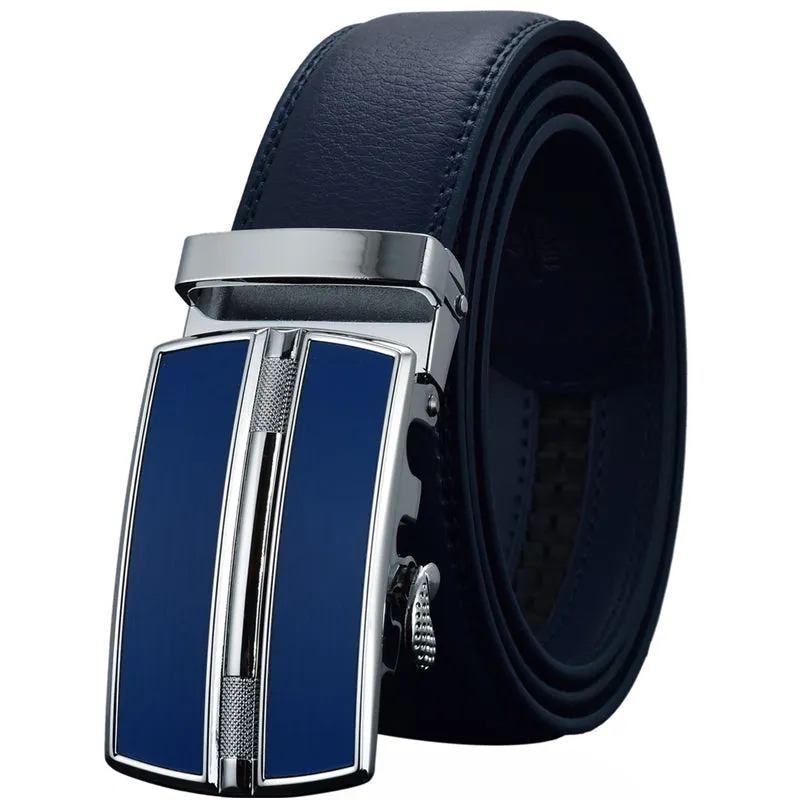 West Louis Luxury Brand High Quality Genuine Leather Strap Belt