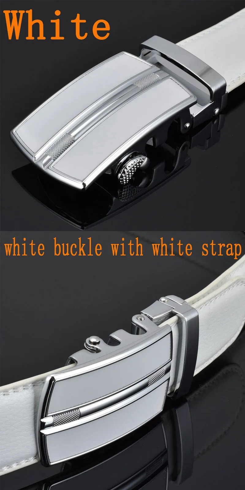 West Louis Luxury Brand High Quality Genuine Leather Strap Belt