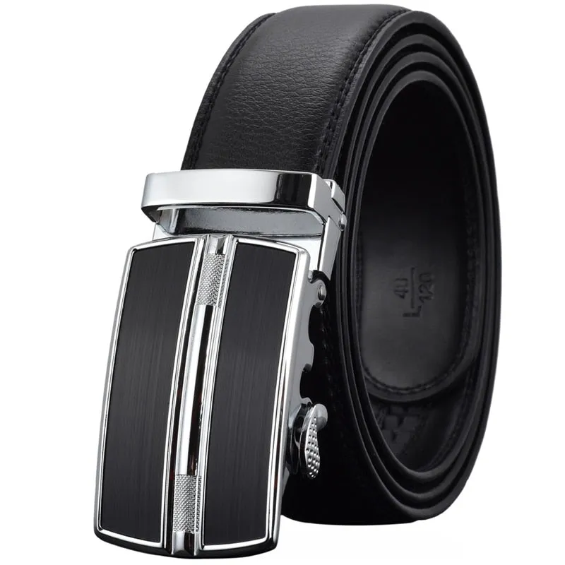West Louis Luxury Brand High Quality Genuine Leather Strap Belt