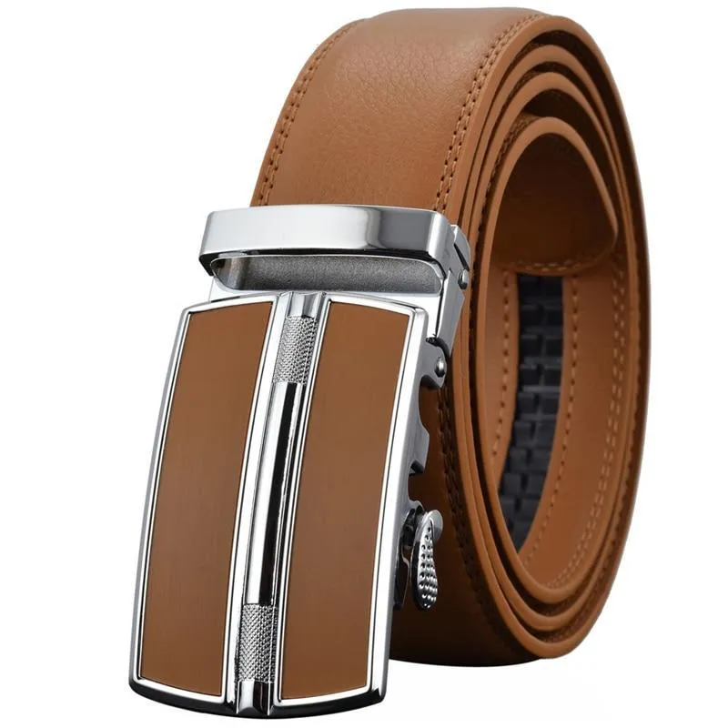 West Louis Luxury Brand High Quality Genuine Leather Strap Belt