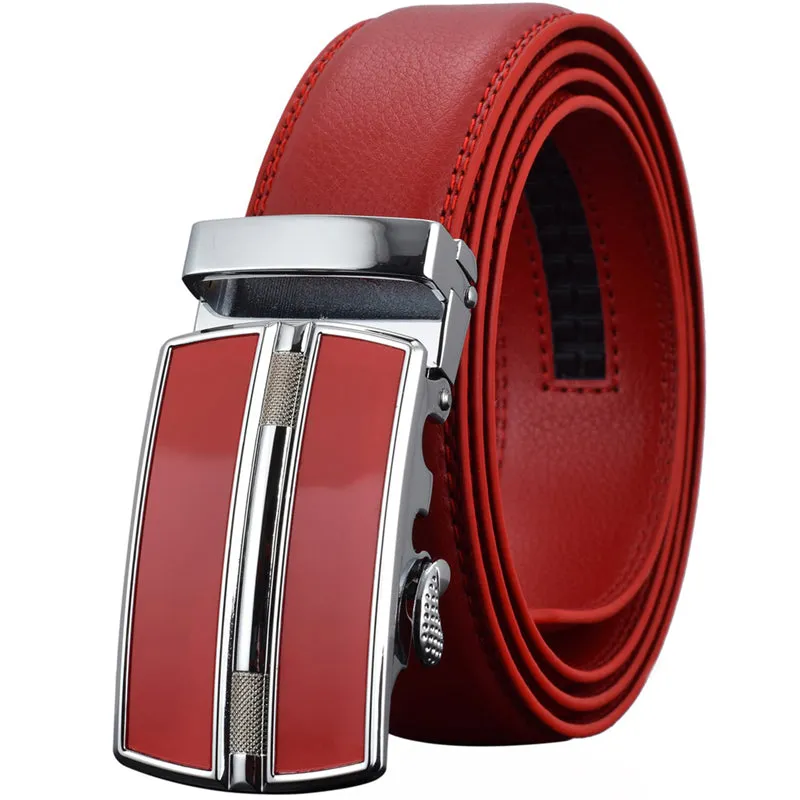West Louis Luxury Brand High Quality Genuine Leather Strap Belt