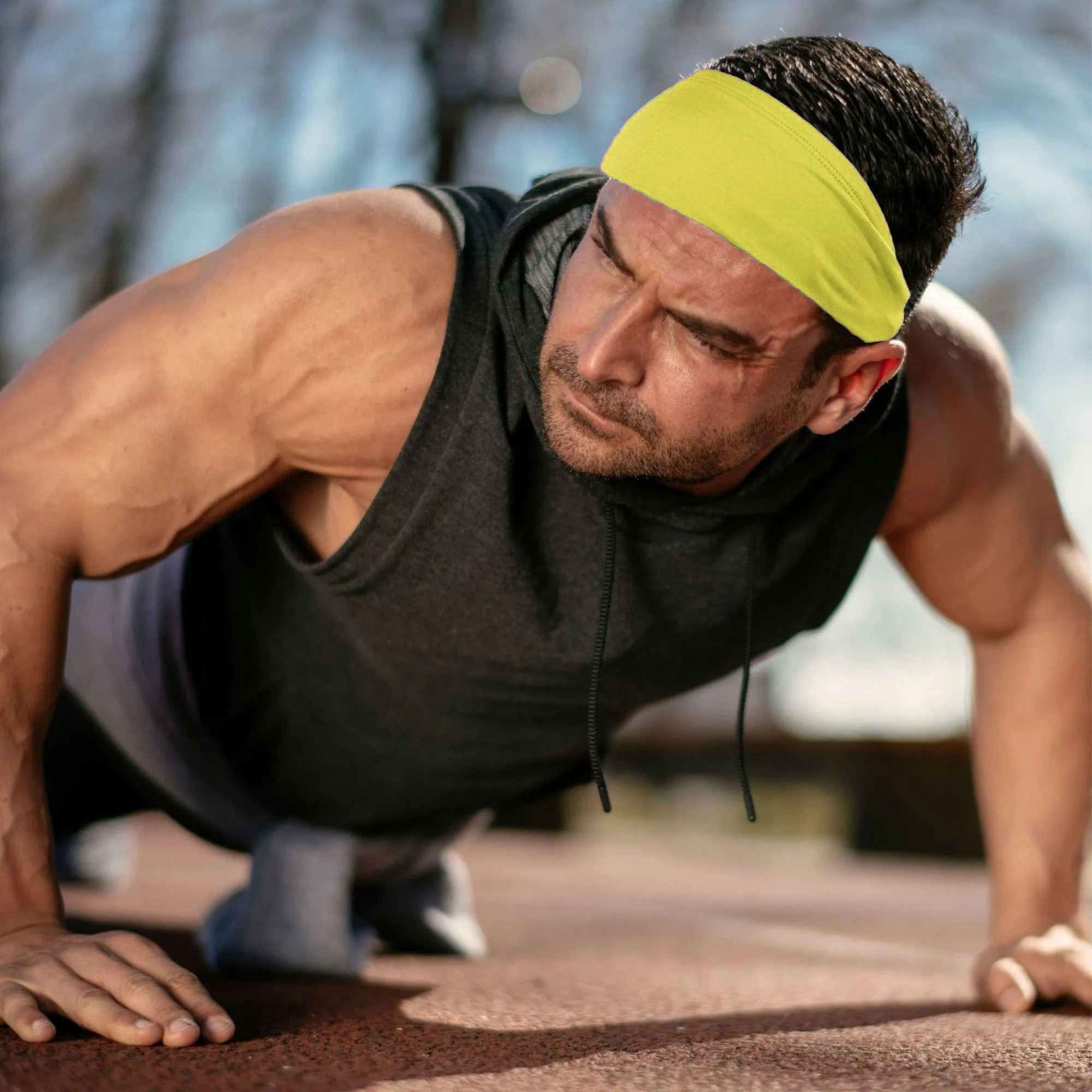 Yellow Performance Headband